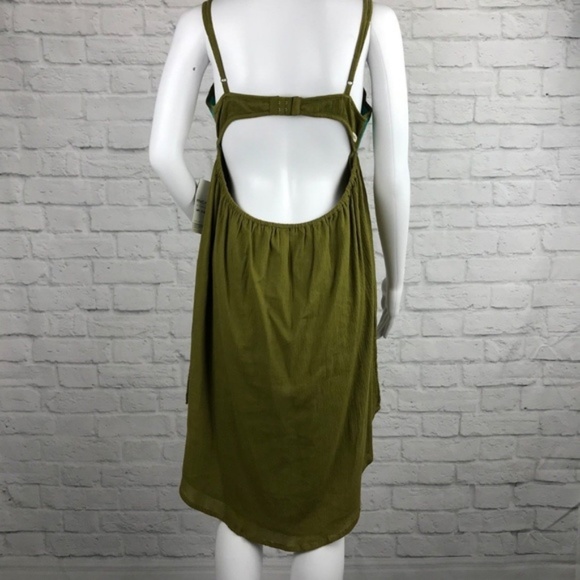 NEW RVCA Open Back High Low Dress - Picture 4 of 8